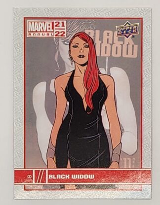 Black Widow Upper Deck 2021 Marvel Comic Card #8