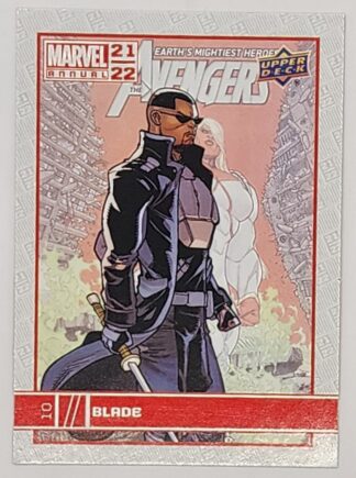 Blade Upper Deck 2021 Marvel Comic Card #10
