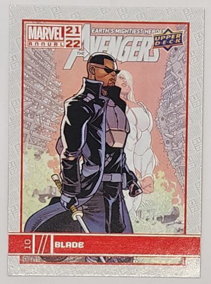 Blade Upper Deck 2021 Marvel Comic Card #10