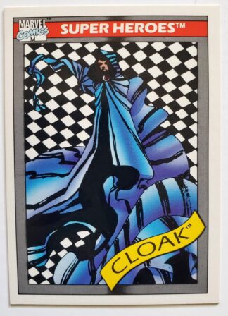 Cloak Torch Marvel 1990 Impel Marketing Comic Card #50