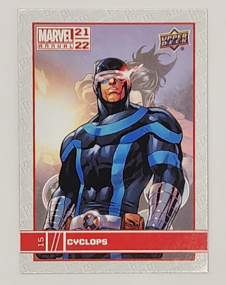 Cyclops Marvel Upper Deck 2021 Marvel Comic Card #15