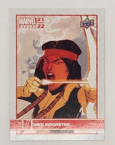 Dani Moonstar Marvel Upper Deck 2021 Marvel Comic Card #16