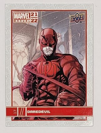 Daredevil Marvel Upper Deck 2021 Marvel Comic Card #17