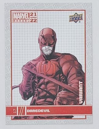 Daredevil Upper Variant Deck 2021 Marvel Comic Card #17