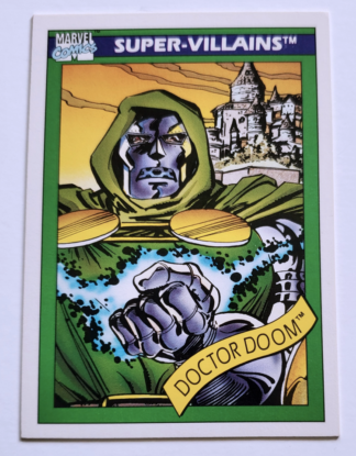 Doctor Doom Marvel 1990 Impel Marketing Comic Card #60