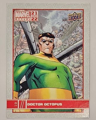 Doctor Octopus Marvel Upper Deck 2021 Marvel Comic Card #19