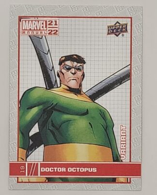 Doctor Octopus Upper Variant Deck 2021 Marvel Comic Card #19