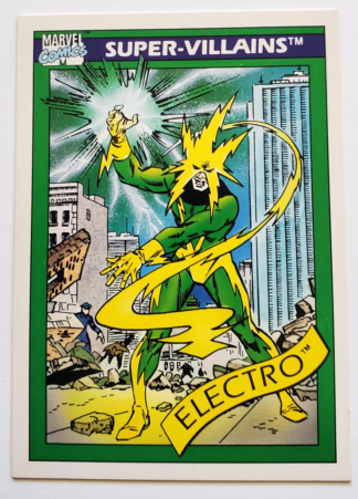 Electro Marvel 1990 Impel Marketing Comic Card #58