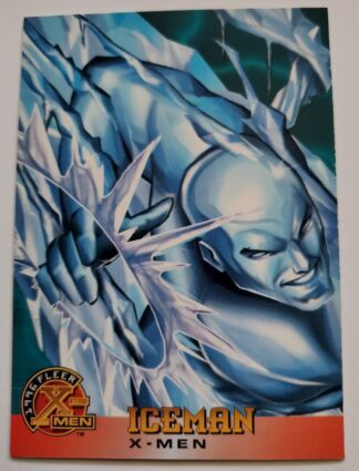 Iceman X-Men Fleer 1996 Marvel Comic Card #7