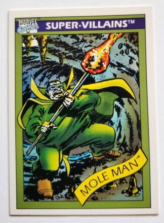 Mole Man Marvel 1990 Impel Marketing Comic Card #68