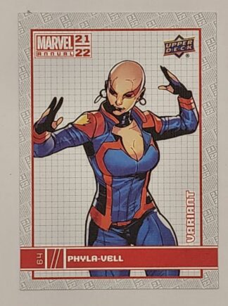 Phyla-Vell Variant Upper Deck 2021 Marvel Comic Card #64