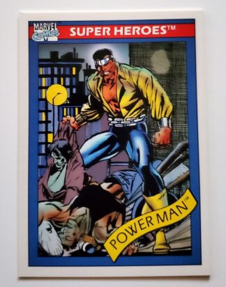 Power Man Marvel 1990 Impel Marketing Comic Card #12