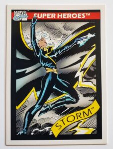 Storm Marvel 1990 Impel Marketing Comic Card #24