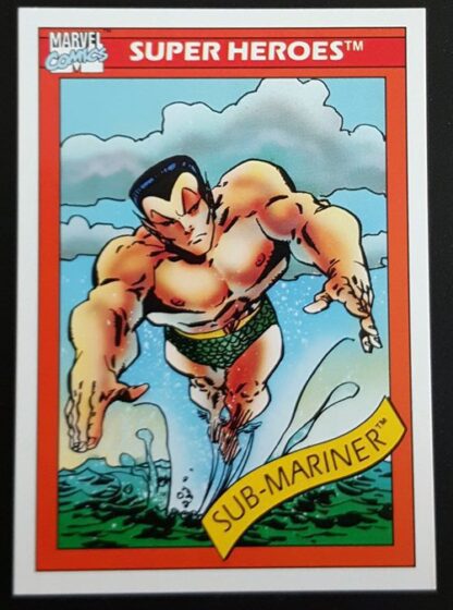 Sub-Mariner Marvel 1990 Impel Marketing Comic Card #16