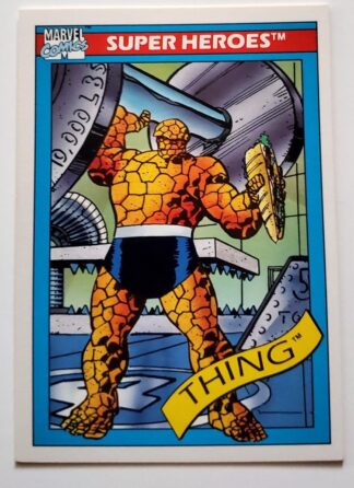 The Thing Marvel 1990 Impel Marketing Comic Card #6