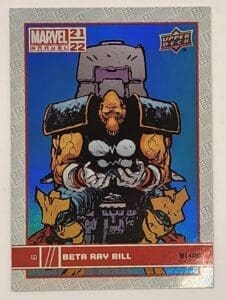 Beta Ray Bill Blue Upper Deck 2021 Marvel Comic Card #6