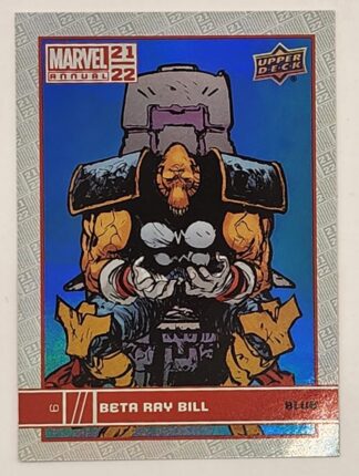 Beta Ray Bill Blue Upper Deck 2021 Marvel Comic Card #6