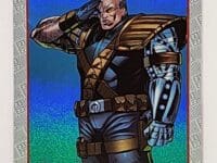 Cable Blue Upper Deck 2021 Marvel Comic Card #11