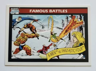 Fantastic Four vs X-Men Marvel 1990 Impel Marketing Comic Card #101