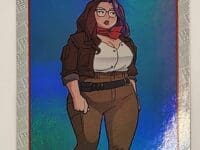 Gertrude Yorkes Blue Upper Deck 2021 Marvel Comic Card #28