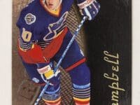 Jim Campbell Pinnacle Zenith 1997 NHL Trading Card #129 St. Louis Blues
