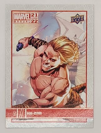 Ka-zar Upper Deck 2021 Marvel Comic Card #42