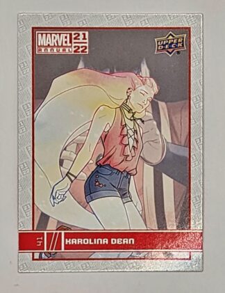Karolina Dean Upper Deck 2021 Marvel Comic Card #41