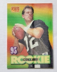 Kerry Collins Sportflix 1995 NFL Card #122 Carolina Panthers