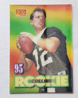 Kerry Collins Sportflix 1995 NFL Card #122 Carolina Panthers