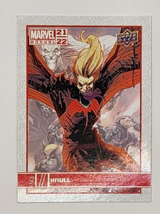 Knull Upper Deck 2021 Marvel Comic Card #43