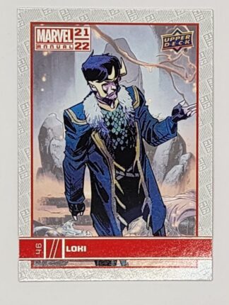 Loki Upper Deck 2021 Marvel Comic Card #46