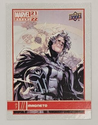 Magneto Upper Deck 2021 Marvel Comic Card #49