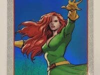 Marvel Girl Blue Upper Deck 2021 Marvel Comic Card #51