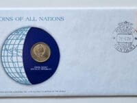 The U.S.S.R Coin Stamped Envelope From Franklin Mint with C.O.A