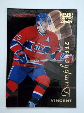 Vincent Damphousse Pinnacle Zenith 1997 NHL Trading Card #100 Montreal Canadiens