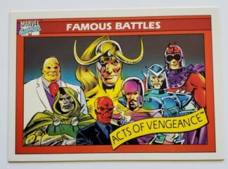 Acts of Vengeance Marvel 1990 Impel Marketing Comic Card #105