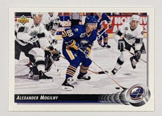 Alexander Mogilny Upper Deck 1992 Card #167 Buffalo Sabres
