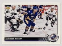 Alexander Mogilny Upper Deck 1992 Card #167 Buffalo Sabres