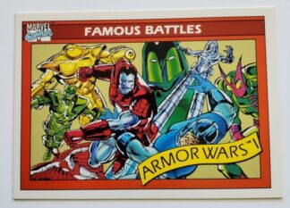 Amor Wars Marvel 1990 Impel Marketing Comic Card #108