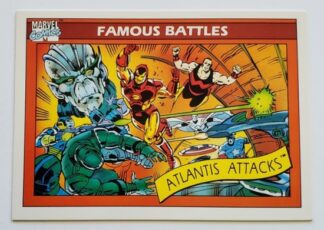 Atlantis Attacks Marvel 1990 Impel Marketing Comic Card #104