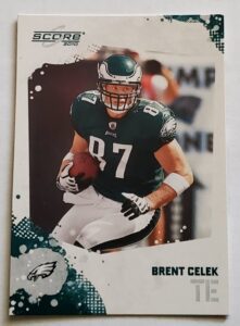 Brent Celek Score 2010 NFL Card #218 Philadelphia Eagles