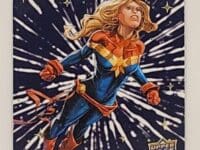 Captain Marvel "Annual Impact" Upper Deck 2021 Marvel Comic Card Number AI-1