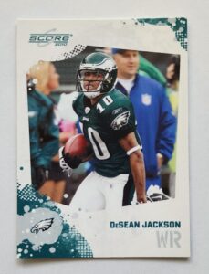 DeSean Jackson Score 2010 NFL Card #220 Philadelphia Eagles