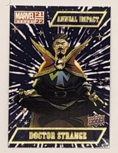 Doctor Strange "Annual Impact" Upper Deck 2021 Marvel Comic Card Number AI-2
