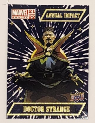 Doctor Strange "Annual Impact" Upper Deck 2021 Marvel Comic Card Number AI-2