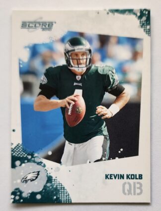Kevin Kolb Weaver Score 2010 NFL Card #219 Philadelphia Eagles