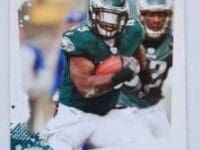 Leonard Weaver Score 2010 NFL Card #223 Philadelphia Eagles