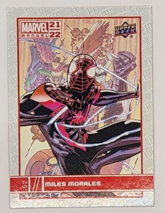 Miles Morales Upper Deck 2021 Marvel Comic Card #52