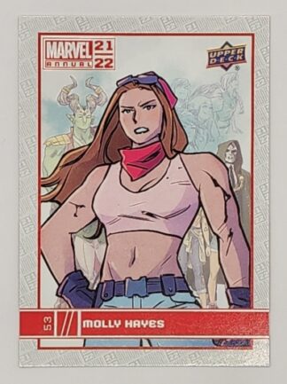 Molly Hayes Upper Deck 2021 Marvel Comic Card #53