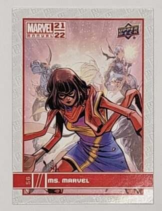 Ms. Marvel Upper Deck 2021 Marvel Card #56